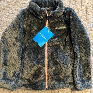 Columbia Gray Fleece Jacket